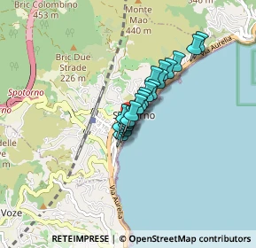 Mappa Via Aurelia, 17028 Spotorno SV, Italia (0.4735)