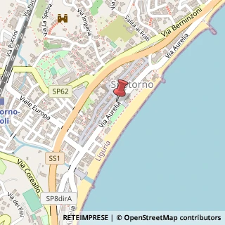 Mappa Lungomare Guglielmo Marconi, 57, 17028 Spotorno, Savona (Liguria)