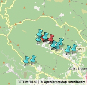 Mappa Via Melogno, 17020 Rialto SV, Italia (1.22143)