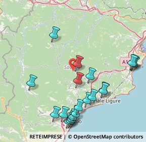 Mappa Via Melogno, 17020 Rialto SV, Italia (9.5565)