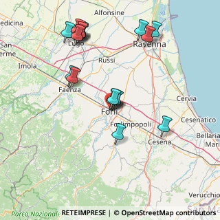 Mappa Via Paolo Bentivoglio, 47121 Forlì FC, Italia (16.73667)