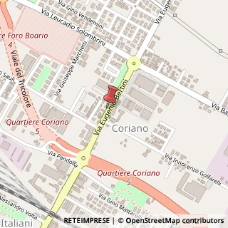 Mappa Via Eugenio Bertini, 83, 47122 Forlì, Forlì-Cesena (Emilia Romagna)