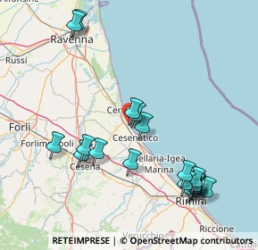 Mappa Via Murge, 48015 Cervia RA, Italia (18.28263)