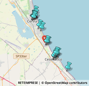 Mappa Via Murge, 48015 Cervia RA, Italia (3.55063)