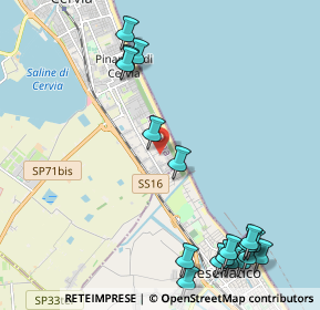 Mappa Via Murge, 48015 Cervia RA, Italia (2.84333)