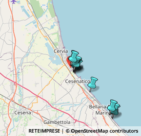 Mappa Via Murge, 48015 Cervia RA, Italia (5.59385)