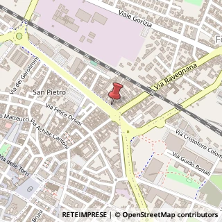 Mappa Corso G. Mazzini, 199, 47121 Forlì, Forlì-Cesena (Emilia Romagna)