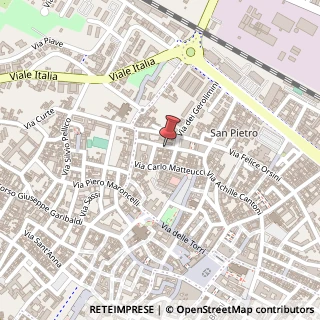 Mappa Via Fossato Vecchio, 29, 47121 Forlì, Forlì-Cesena (Emilia Romagna)