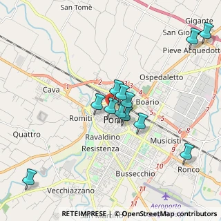 Mappa Via Carlo Matteucci, 47121 Forlì FC, Italia (1.8175)