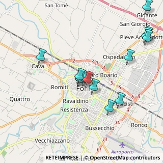 Mappa Via Carlo Matteucci, 47121 Forlì FC, Italia (2.07571)