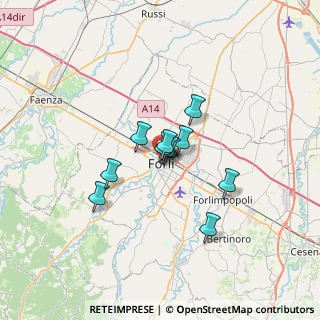 Mappa Via Carlo Matteucci, 47121 Forlì FC, Italia (4.23091)