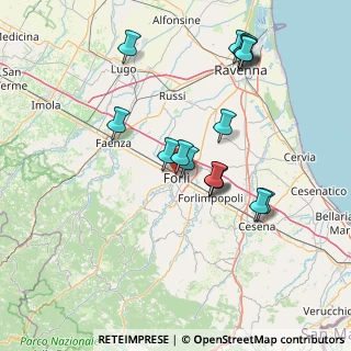 Mappa Via Carlo Matteucci, 47121 Forlì FC, Italia (14.90563)