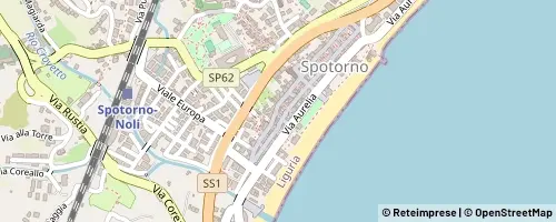 Mappa Spotorno