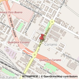 Mappa Via Eugenio Bertini, 59, 47122 Forlimpopoli, Forlì-Cesena (Emilia Romagna)