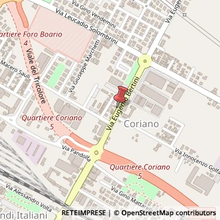 Mappa Via Eugenio Bertini, 75A, 47122 Forlì, Forlì-Cesena (Emilia Romagna)