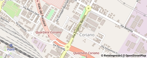 Mappa Forlì