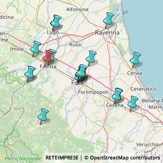 Mappa Via Macero Sauli, 47121 Forlì FC, Italia (15.78105)