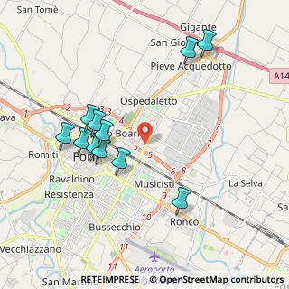 Mappa Via Macero Sauli, 47121 Forlì FC, Italia (2.02455)