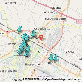 Mappa Via Macero Sauli, 47121 Forlì FC, Italia (2.15353)