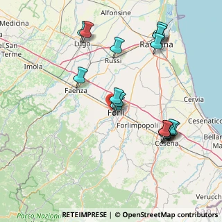 Mappa Via Sapinia, 47121 Forlì FC, Italia (17.26412)