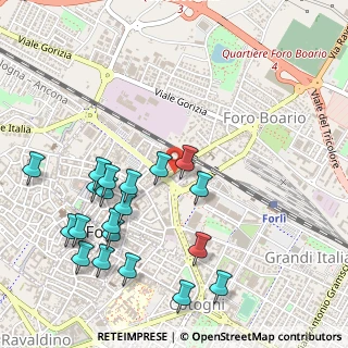 Mappa Via Marco Polo, 47122 Forlì FC, Italia (0.5965)