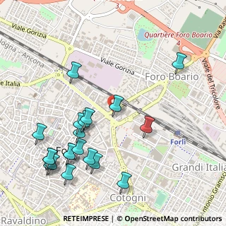 Mappa Via Marco Polo, 47122 Forlì FC, Italia (0.616)