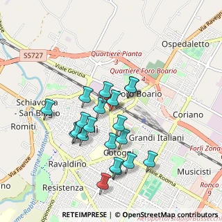 Mappa Via Marco Polo, 47122 Forlì FC, Italia (0.8505)