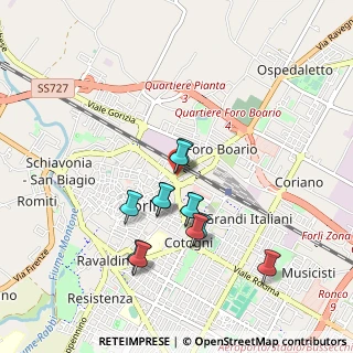 Mappa Via Marco Polo, 47122 Forlì FC, Italia (0.8025)