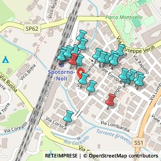 Mappa Via Lussemburgo, 17028 Spotorno SV, Italia (0.108)