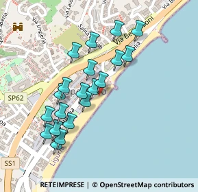 Mappa Lungomare John Fitzgerald Kennedy, 17028 Spotorno SV, Italia (0.219)
