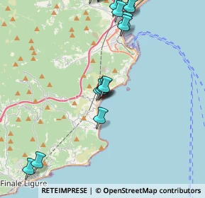 Mappa Lungomare John Fitzgerald Kennedy, 17028 Spotorno SV, Italia (5.5745)