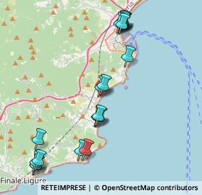 Mappa Lungomare John Fitzgerald Kennedy, 17028 Spotorno SV, Italia (4.78947)