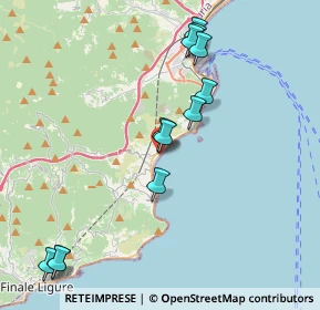 Mappa Lungomare John Fitzgerald Kennedy, 17028 Spotorno SV, Italia (4.335)