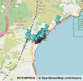 Mappa Lungomare John Fitzgerald Kennedy, 17028 Spotorno SV, Italia (0.314)