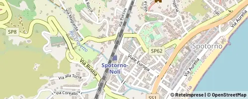 Mappa Spotorno