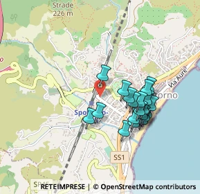 Mappa Via Pavia, 17028 Spotorno SV, Italia (0.4045)