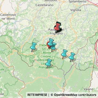Mappa Via delle Rose, 41029 Sestola MO, Italia (11.17111)