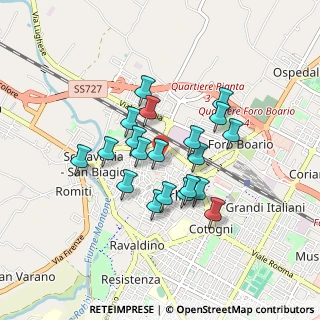 Mappa Via Paradiso, 47121 Forlì FC, Italia (0.706)