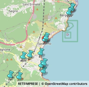 Mappa Piazza Matteotti, 17028 Spotorno SV, Italia (2.49692)