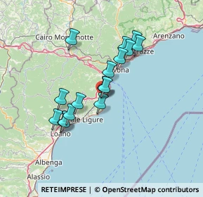 Mappa Piazza Matteotti, 17028 Spotorno SV, Italia (11.76875)