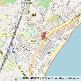 Mappa SS 1, 17028 Spotorno SV, Italia, 17028 Spotorno, Savona (Liguria)