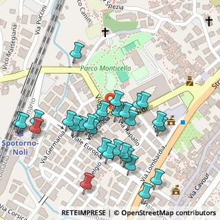 Mappa Via Giuseppe Verdi, 17028 Spotorno SV, Italia (0.11379)
