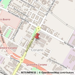 Mappa Via Eugenio Bertini, 96/p, 47122 Forlì, Forlì-Cesena (Emilia Romagna)