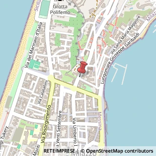 Mappa Via G. B Impallomeni, 18, 98057 Milazzo, Messina (Sicilia)