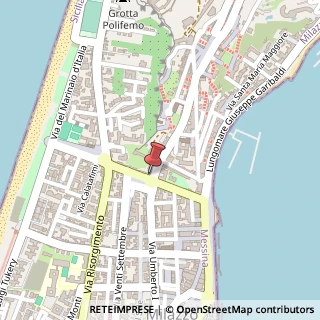 Mappa Via Don Blasco, 71, 98057 Milazzo, Messina (Sicilia)
