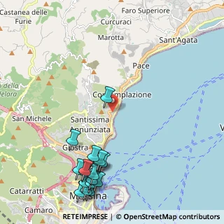 Mappa Via 1 C, 98168 Messina ME, Italia (3.13706)