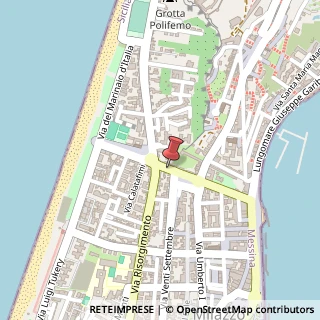 Mappa Via Pistorio B., 1, 98057 Milazzo, Messina (Sicilia)
