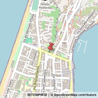 Mappa Piazza Roma, 25, 98057 Milazzo, Messina (Sicilia)