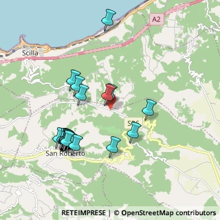 Mappa Via Fondaco, 89058 Melia RC, Italia (2.31667)