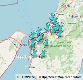 Mappa Via Fondaco, 89058 Melia RC, Italia (11.08059)